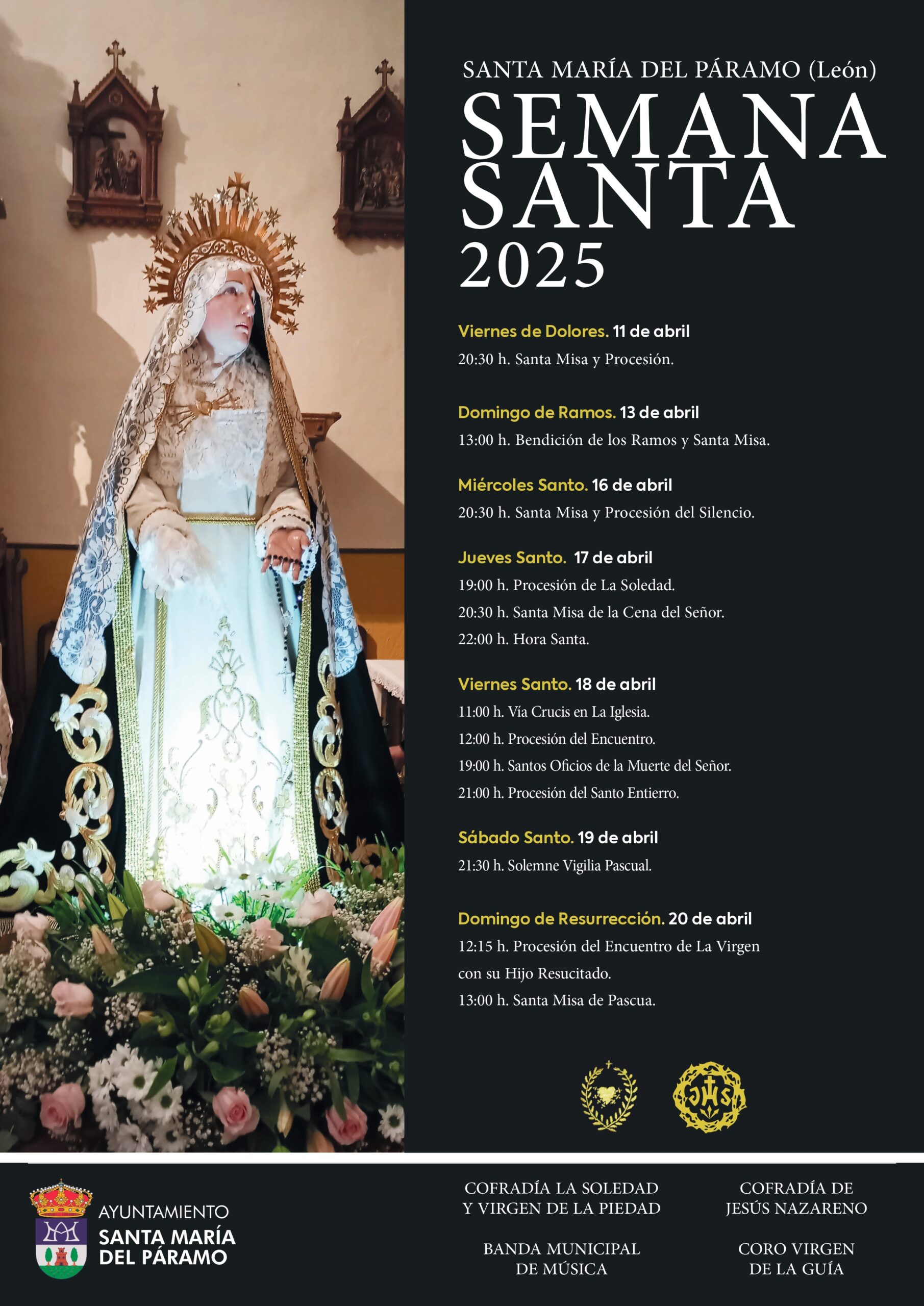 Semana Santa en Santa María del Páramo 2025 Santa María del Páramo